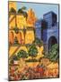 Hanging Gardens of Babylon-Richard Hook-Mounted Giclee Print