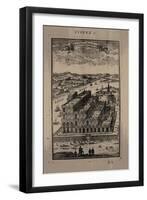 Hanging Gardens of Semiramis, 1683-Alain Manesson Mallet-Framed Giclee Print