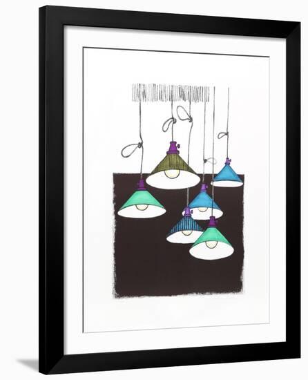 Hanging Lamps-Beatrice Seiden-Framed Collectable Print