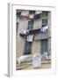 Hanging Laundry, Ventimiglia, Medieval, Old Town, Liguria, Imperia Province, Italy, Europe-Wendy Connett-Framed Photographic Print