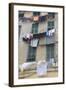 Hanging Laundry, Ventimiglia, Medieval, Old Town, Liguria, Imperia Province, Italy, Europe-Wendy Connett-Framed Photographic Print