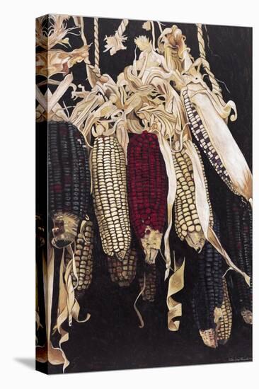 Hanging Maize Cobs, 2005-Pedro Diego Alvarado-Stretched Canvas