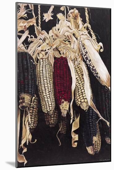 Hanging Maize Cobs, 2005-Pedro Diego Alvarado-Mounted Giclee Print