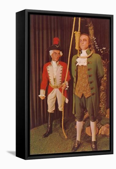 Hanging Nathan Hale-null-Framed Stretched Canvas