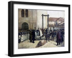 Hanging of Patriot Pedro Domingo Murrillo-null-Framed Giclee Print