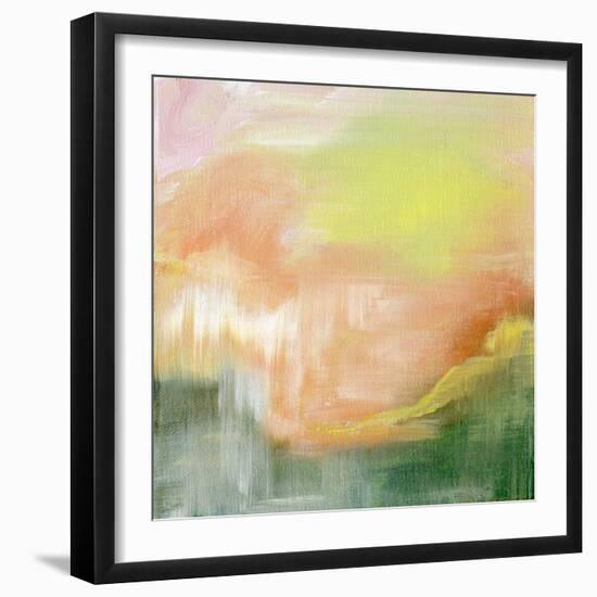 Hanging on Tangerine-Karen Suderman-Framed Art Print