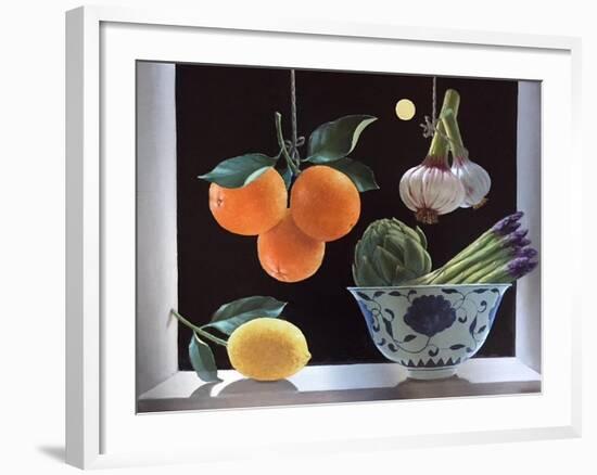 Hanging Oranges-ELEANOR FEIN-Framed Giclee Print