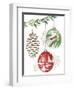 Hanging Ornaments I-PI Studio-Framed Art Print