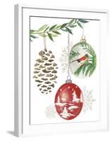 Hanging Ornaments I-PI Studio-Framed Art Print