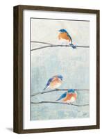 Hanging Out II-Julia Purinton-Framed Art Print