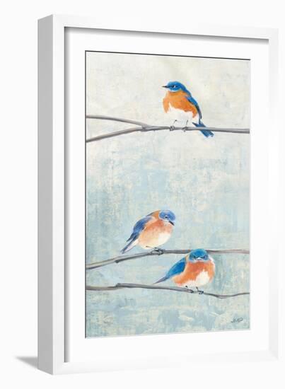 Hanging Out II-Julia Purinton-Framed Art Print