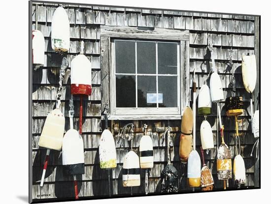 Hanging Out with Buoys-Ben Watson-Mounted Giclee Print