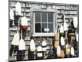 Hanging Out with Buoys-Ben Watson-Mounted Giclee Print