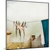 Hanging Out-null-Mounted Art Print