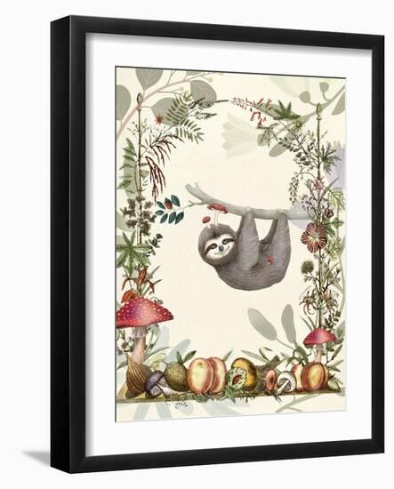 Hanging Out-The Font Diva-Framed Giclee Print