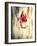 Hanging Red-Winter Wolf Studios-Framed Photographic Print