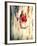 Hanging Red-Winter Wolf Studios-Framed Photographic Print