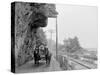 Hanging Rock on the Susquehanna, Near Danville, Pa.-null-Stretched Canvas