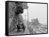 Hanging Rock on the Susquehanna, Near Danville, Pa.-null-Framed Stretched Canvas