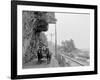 Hanging Rock on the Susquehanna, Near Danville, Pa.-null-Framed Photo