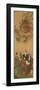 Hanging Scroll Depicting 'A Meeting of Japan, China and the West'-Shiba Kokan-Framed Giclee Print