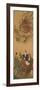 Hanging Scroll Depicting 'A Meeting of Japan, China and the West'-Shiba Kokan-Framed Giclee Print