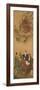 Hanging Scroll Depicting 'A Meeting of Japan, China and the West'-Shiba Kokan-Framed Giclee Print