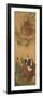 Hanging Scroll Depicting 'A Meeting of Japan, China and the West'-Shiba Kokan-Framed Giclee Print