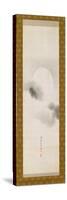 Hanging Scroll Depicting the Autumnal Moon, from a Triptych of the Three Seasons, Japanese-Sakai Hoitsu-Stretched Canvas