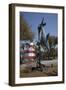 Hanging Shark & Lighthouse-Carol Highsmith-Framed Art Print