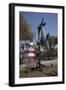 Hanging Shark & Lighthouse-Carol Highsmith-Framed Art Print