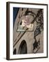 Hanging Sign of a Horseman, Place Jean Moulin, St. Malo, Brittany, France, Europe-Nick Servian-Framed Photographic Print