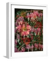 HANGING SPRING COLLAGE-Linda Arthurs-Framed Giclee Print