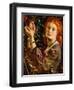 Hanging the Mistletoe, 1860-Dante Gabriel Rossetti-Framed Giclee Print