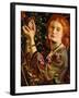 Hanging the Mistletoe, 1860-Dante Gabriel Rossetti-Framed Giclee Print