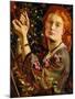 Hanging the Mistletoe, 1860-Dante Gabriel Rossetti-Mounted Giclee Print