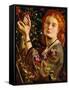 Hanging the Mistletoe, 1860-Dante Gabriel Rossetti-Framed Stretched Canvas