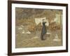 Hanging the Washing-Helen Allingham-Framed Giclee Print