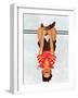 "Hanging Upside Down," April 20, 1940-Douglas Crockwell-Framed Premium Giclee Print