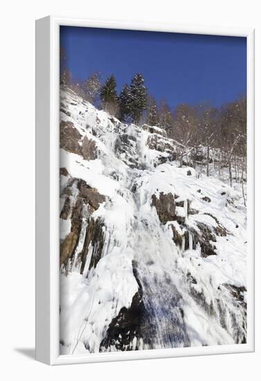 Hangloch Wasserfall close Todtnau, Black Forest, Baden-Wurttemberg, Germany-Markus Lange-Framed Photographic Print