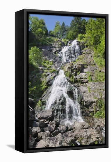 Hangloch Wasserfall, Todtnau, Black Forest, Baden-Wurttemberg, Germany-Markus Lange-Framed Stretched Canvas