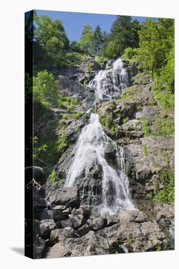 Hangloch Wasserfall, Todtnau, Black Forest, Baden-Wurttemberg, Germany-Markus Lange-Stretched Canvas