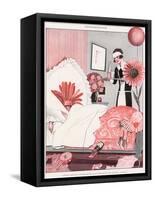 Hangover after the Party-null-Framed Stretched Canvas