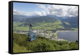 Hangursbahen, Cable Car to Mount Hangur, Voss, Hordaland, Norway, Scandinavia, Europe-Gary Cook-Framed Stretched Canvas