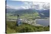 Hangursbahen, Cable Car to Mount Hangur, Voss, Hordaland, Norway, Scandinavia, Europe-Gary Cook-Stretched Canvas