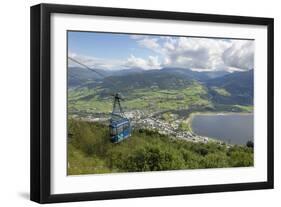 Hangursbahen, Cable Car to Mount Hangur, Voss, Hordaland, Norway, Scandinavia, Europe-Gary Cook-Framed Photographic Print