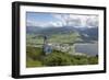 Hangursbahen, Cable Car to Mount Hangur, Voss, Hordaland, Norway, Scandinavia, Europe-Gary Cook-Framed Photographic Print