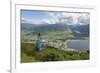 Hangursbahen, Cable Car to Mount Hangur, Voss, Hordaland, Norway, Scandinavia, Europe-Gary Cook-Framed Photographic Print