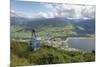 Hangursbahen, Cable Car to Mount Hangur, Voss, Hordaland, Norway, Scandinavia, Europe-Gary Cook-Mounted Photographic Print