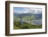 Hangursbahen, Cable Car to Mount Hangur, Voss, Hordaland, Norway, Scandinavia, Europe-Gary Cook-Framed Photographic Print